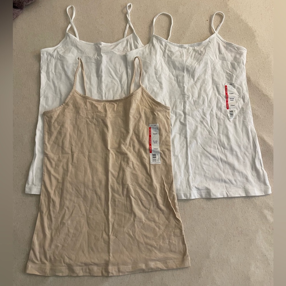 Women’s Time and Tru Cami Bundle (3)